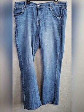 Old Navy Curvy Jeans Womens 18 Bootcut Stretch Medium Wash Plus Size